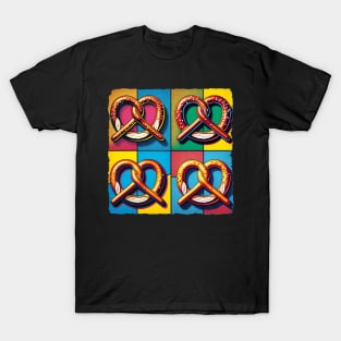 Pretzel Pop: A Twist of Artistic Flavor T-Shirt